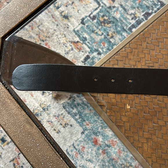 Gucci Black and Gold Belt with Signature Double G Buckle main image 5